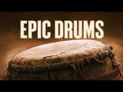 Cinematic Epic Drums • Intense Percussion Background Music for Action & Trailers