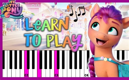My Little Pony: a new Generation Learn to Play Pony Songs | Gonna Be My Day