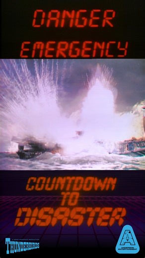 International Rescue faced a Countdown to Disaster as they battled to save the Empire State building and the Seascape drilling rig, in this 1982 Thunderbirds compilation movie - now available on Blu-ray as part of the Thunderbirds Super Space Theatre set! #thunderbirds #internationalrescue #gerryanderson #sylviaanderson #empirestatebuilding #countdown #disaster #eighties #vhs | Official Gerry Anderson