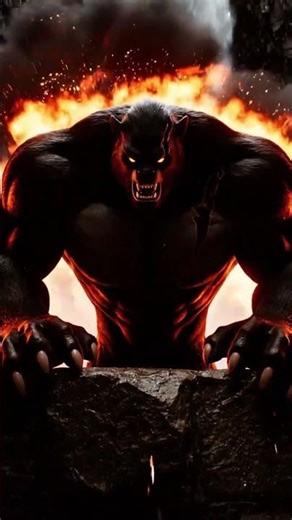 The Battle Between the Black Panther and the Green Snake