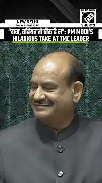 “दादा, तबियत तो ठीक है न”: PM Modi takes jibe at TMC leader in Lok Sabha
