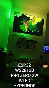 ESP32-RASPBERRY PI ZERO 2W-HYPERHDR-WS2812B-WLED