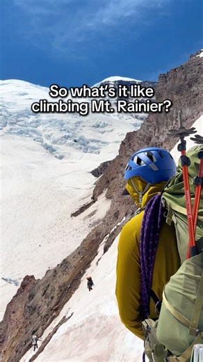 What’s it actually like climbing Mt. Rainier ! We did it with @guidedexposure #mtrainier