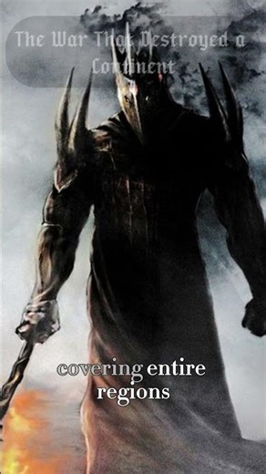 Why the War of Wrath Took 42 YEARS #LOTR #Middleearth #Tolkien #History #Shorts