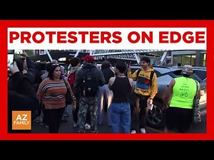 Protest erupts in Phoenix after feds raid sports grill chain