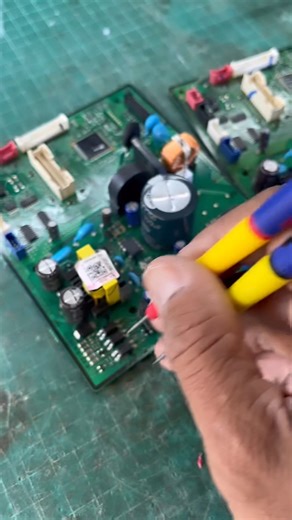 Samsung Inverter มอเตอร์คุมรอบไม่ได้ ฟ้อง C154 | ช่างต้อง รับซ่อมบอร์ดแอร์อินเวอร์เตอร์ อุดร