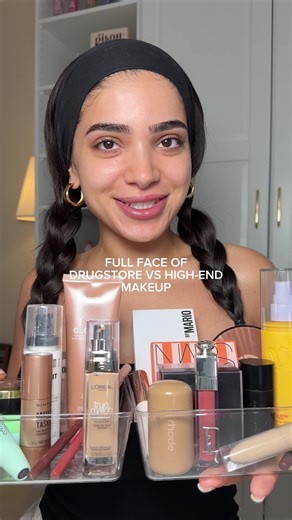 wait I’m so shocked…are these the SAME products in diff packaging?! 🫣#drugstoremakeup