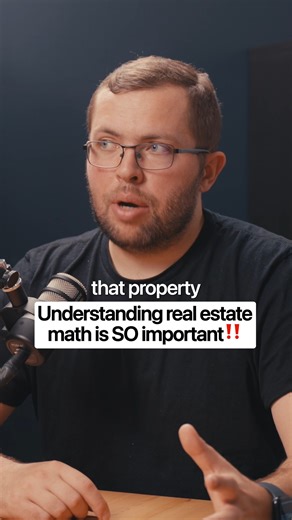 Ryan Bakke on Instagram: "Understanding real estate math is SO important‼️"