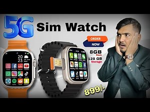 5G Sim Smartwatch 🔥🔥|| Youtube wali watch || Sim watch in cheapest price🤟 || WAVELIVESTYLE