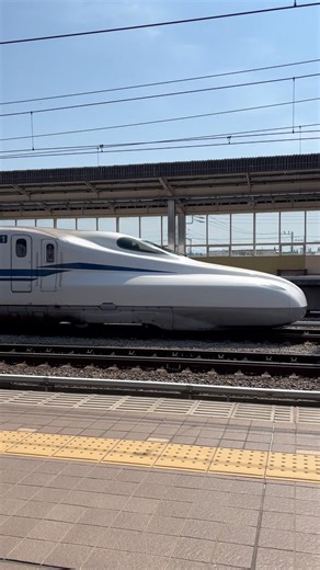 N700S J48編成が新富士駅を通過