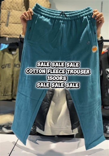 Cotton Fleece Trouser Sale – Grab Yours for 1500 Rs!