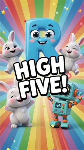 Learn the Letter R Sound 🐰🤖 | Rabbit & Robot | Fun Phonics for Kids 🎉