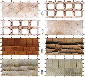 A New Generation of Living Buildings Using Hygromorphic Materials