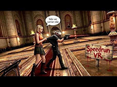 Speedrun RE4 VR ! A Ashley não gosta de Speedrun... (Tentativa #2) Parte 1