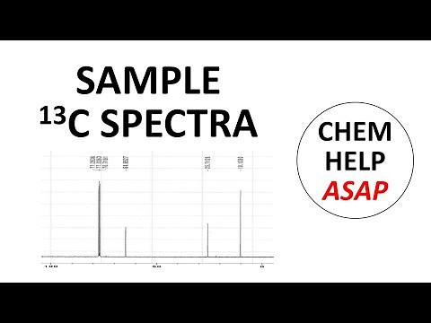 sample 13C NMR spectra of compounds with common functional groups