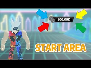 *Crazy* Only grind energy at Start area and got 100K strength on Roblox Strongman Simulator