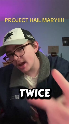 It’s a Hail Mary, but that isn’t out of hopelessness, it’s cause of our hope we would put our everything into one final attempt. I am so excited and scared to experience this book in movie form. #movies #projecthailmary #cinephile #booktok