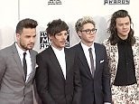One Direction takes the red carpet at American Music Awards