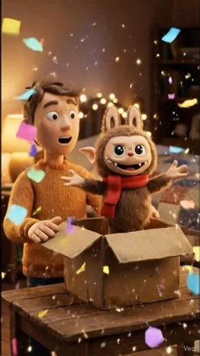 Labubu Escapes! — The Toy That Ran Away 😲#youtubeshorts #Labubu #ToyRescue #CuteShorts #Heartwarming