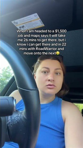 the time I save using RoadWarrior for is #driver #deliverydriver #useroadwarrior #roadwarrior