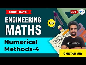 Numerical Methods-4 | L:66 | Engineering Maths | GATE CE | Chetan Sir