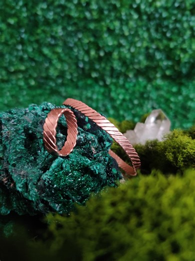 Pure Copper Tensor Ring & Bracelets | EMF Blocker | Sacred Cubit - Etsy