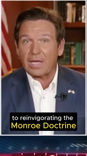 Ron DeSantis WARNS: Biden’s Policies Betray the Monroe Doctrine