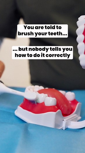 Correct Way to Brush Teeth with Electric Toothbrush