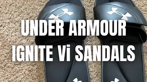 Watch Under Armour Ignite Vi Sandals - Full Review on Amazon Live