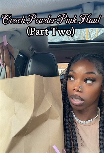 Exciting Coach Powder Pink Collection Haul