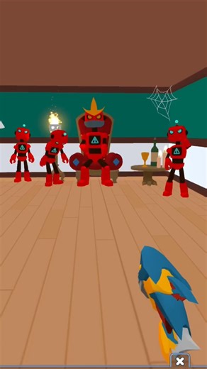 Melawan Bos Robot Alien Jahat #shorts #game #gameplay