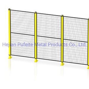 [Hot Item] Yellow Color Iron Machine Guarding Safety Fencing.