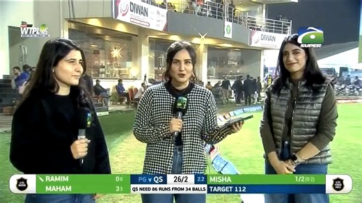 Interview Hadeel obaid (founder Khelo kricket) & Aleena Sheikh (Anchor Person) #GeoSuper | Geo Super