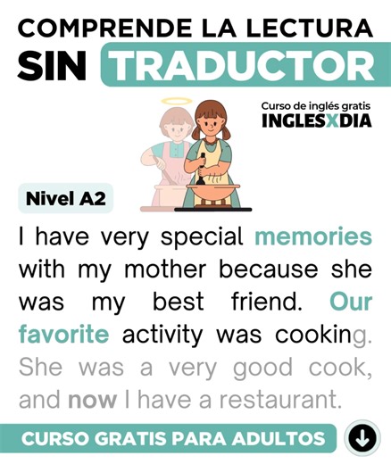 🩷 Lectura corta en inglés de nivel básico | InglesXdia - Inglés Diario