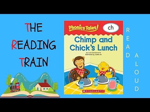 📕 Kids Book Read Aloud: Phonics Tales Chimp And Chick's Lunch By Liza Charlesworth