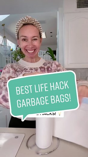 Organize Garbage Bags with this Genius Hack!