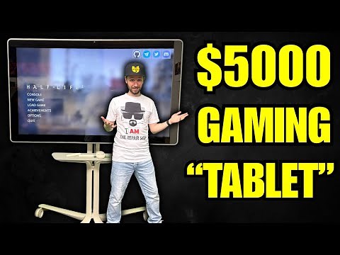 Google BRICKED Their $5000 Jamboard - I Turned it Into a 4K Android Gaming Tablet