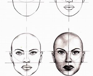 Como Dibujar Rostros o Caras Realista [ Para Principiantes ]
