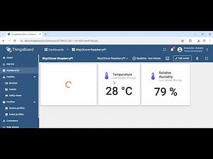 Sending data to ThingsBoard from RaspberryPi | Learning Raspberry Pi - Part 23