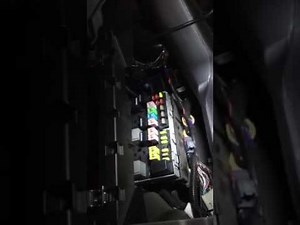 Where are the fuses located in the Ford Transit?