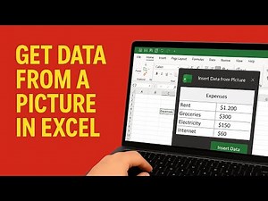 How to Extract Table Data from an Image in Microsoft Excel (Turn Images into Spreadsheets)