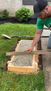 233K views · 2K reactions | Quick, down and dirty concrete base for the bottom of these stair stringers. The top of this won’t be seen. There’s a reason this isn’t connected to the sidewalk yet. I may or may not explain it - it’s not important at the moment. I’m sure FB commenters will be apoplectic about it. #concrete #stairs #framing #loweshomeimprovement #diy | Justin Metzler | Facebook