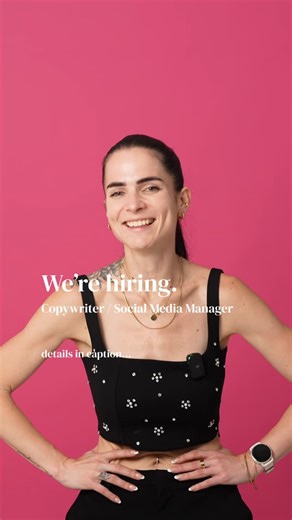 Cath Beth on Instagram: "We’re hiring. Copywriter / Social Media Manager CMZA is adding to the team. This role sits at the intersection of writing, organisation, and social strategy. You’ll be responsible for managing content across multiple brands, translating strategy into posts, and making sure nothing slips through the cracks. What we’re looking for: Strong copywriting skills (social posts, captions, email marketing, blog posts) Solid social media management experience Highly organised and d