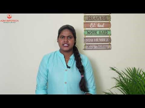 Samitha’s Growth Story | Practical Training at A2M INFOTECH PRIVATE LIMITED