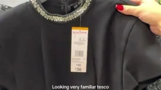 The viral Christmas party dress dupe in the supermarket for a huge £89 less