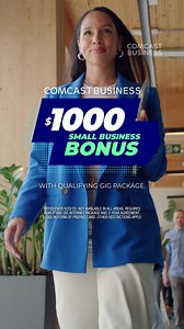 $1000 prepaid card. 1000 possibilities. Switch to Comcast Business today. | Comcast Business