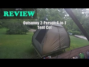 Review - Outsunny 2-Person 4-in-1 Tent Cot 2025