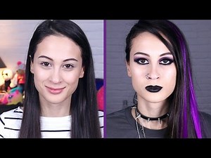 GIVING MYSELF A PUNK MAKEOVER! || LookSwap
