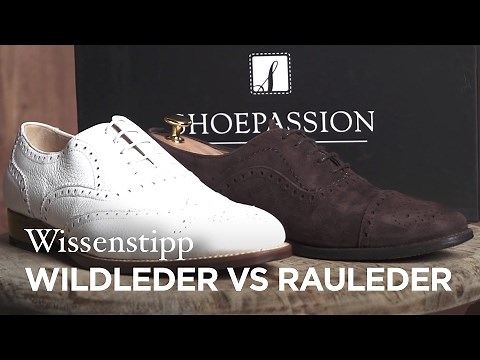 Wissenstipp: Wildleder vs. Rauleder