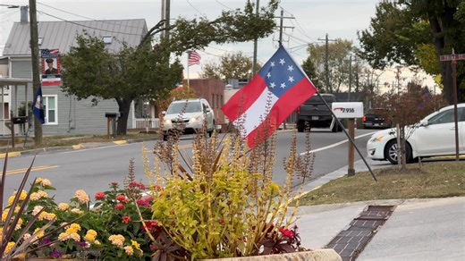 Moments ago along Main St in Middletown, Virginia near the Cedar Creek Battlefield. Did you notice the Bonnie Blue flag in the background? Love it! A friend explained it well. "It's their big Civil War tourism weekend with the two day reenactment. Lots of restaurant and lodging income and tax revenue from reenactors and spectators alike. Too bad some other towns and cities with American Civil War history don't do the same." - Robert Bauer | Dixie Forever